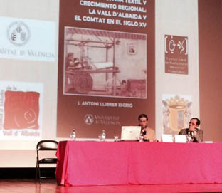 Presentació del llibre d'Antoni Llibrer a Benigànim.
